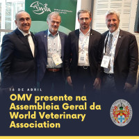 A OMV presente na Assembleia Geral da World Veterinary Association